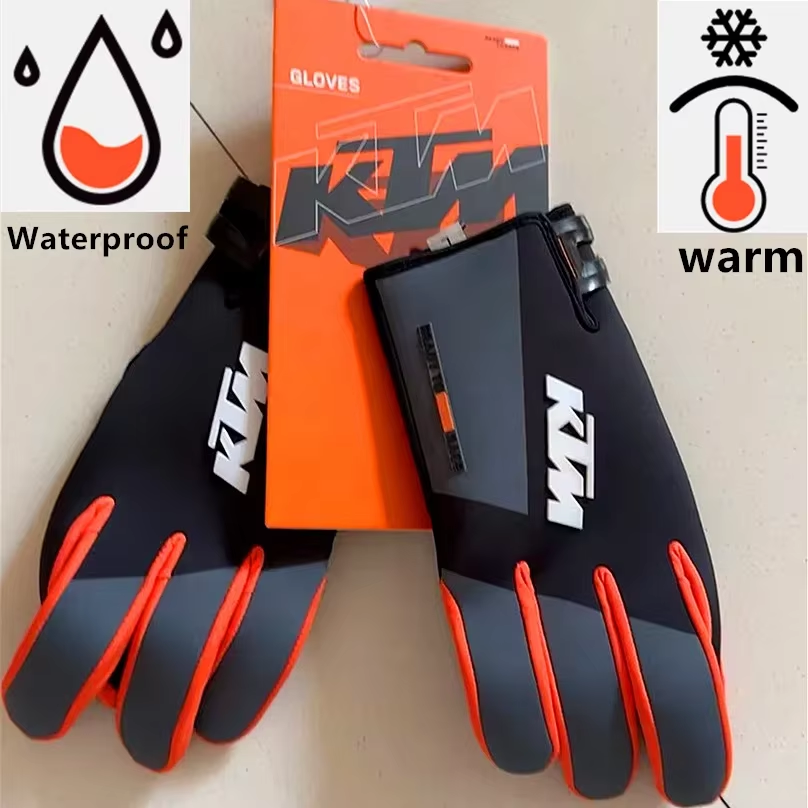 Motorcycle Gear For Winter - 2025 KTM Waterproof Moto Gloves Winter