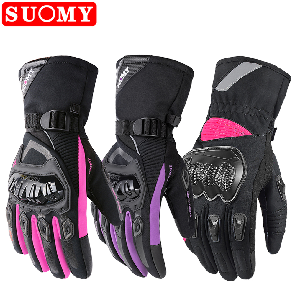 Motorcycle Gear For Winter - Suomy Winter Warm Motorcycle Gloves Windproof