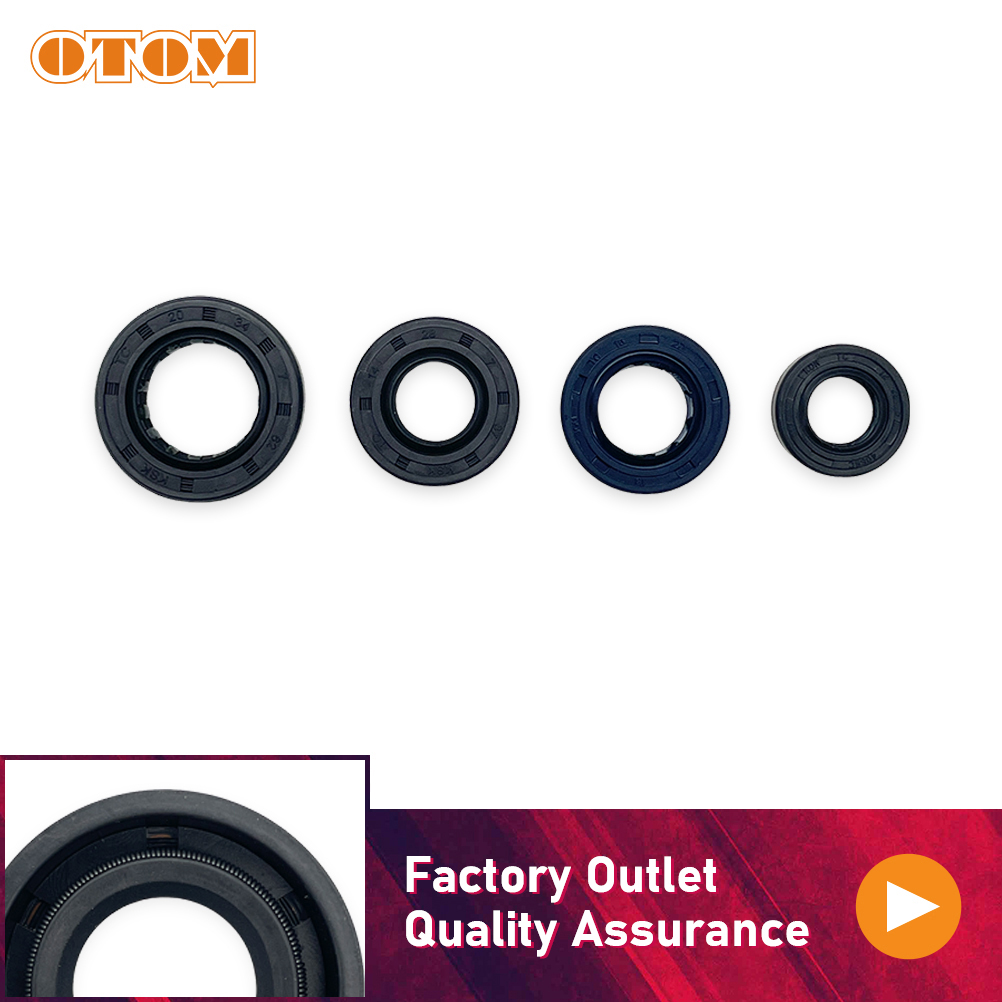 Motorcycle Gear Oil - OTOM Motorcycle Oil Seal Set Gear