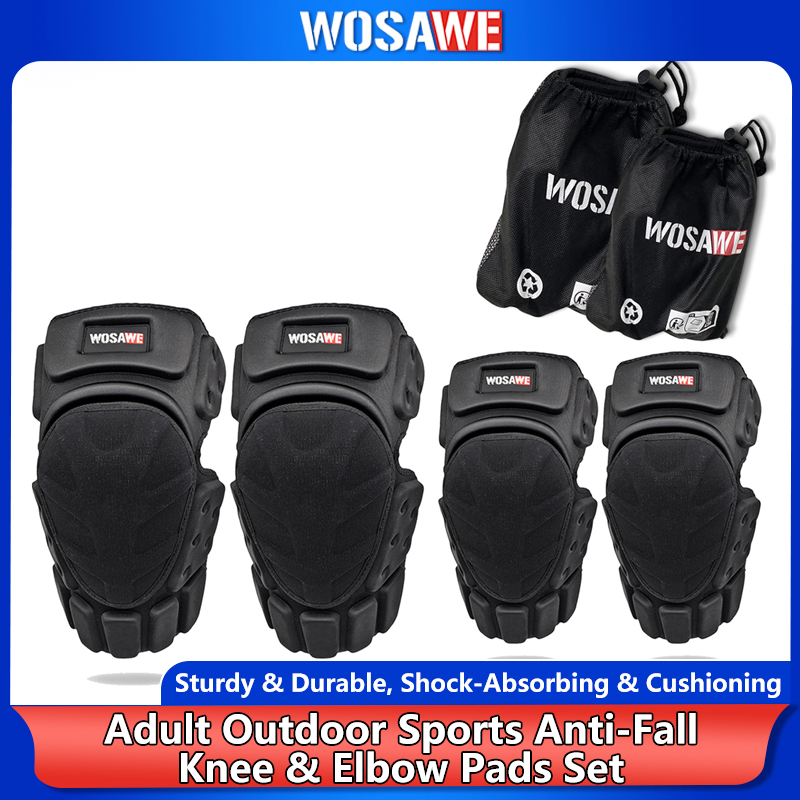 Knee Guard Hard - WOSAWE Motorcycle Knee Pads Elbow Pads