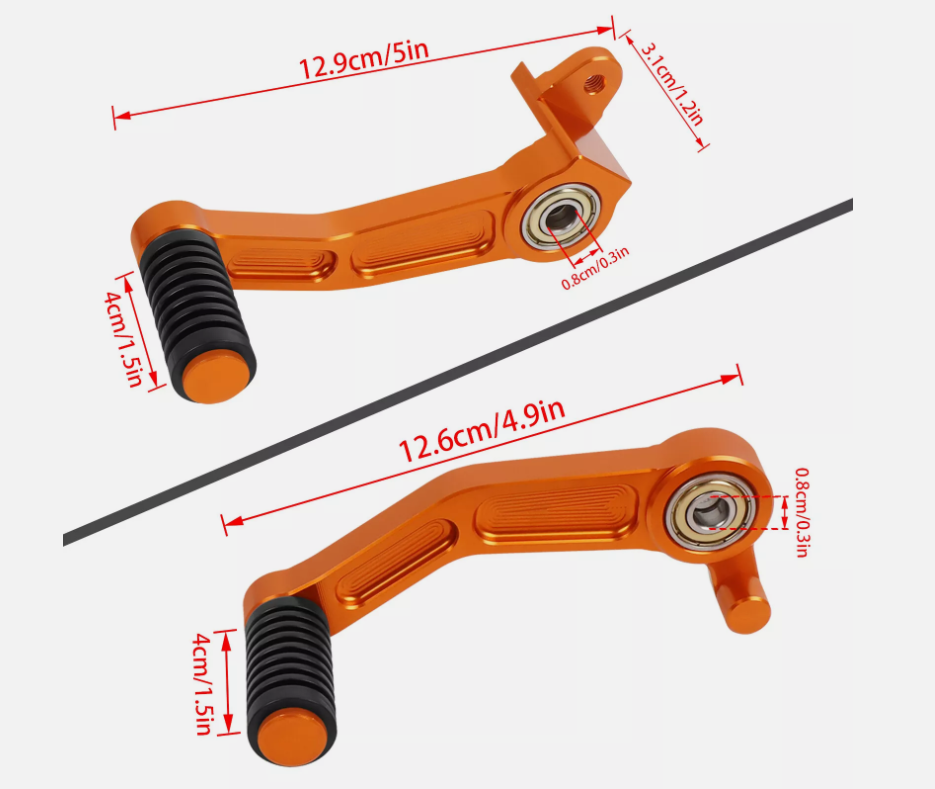 EU quality Motorcycle  CNC Ped - Motorcycle Gear Eu avis et prix