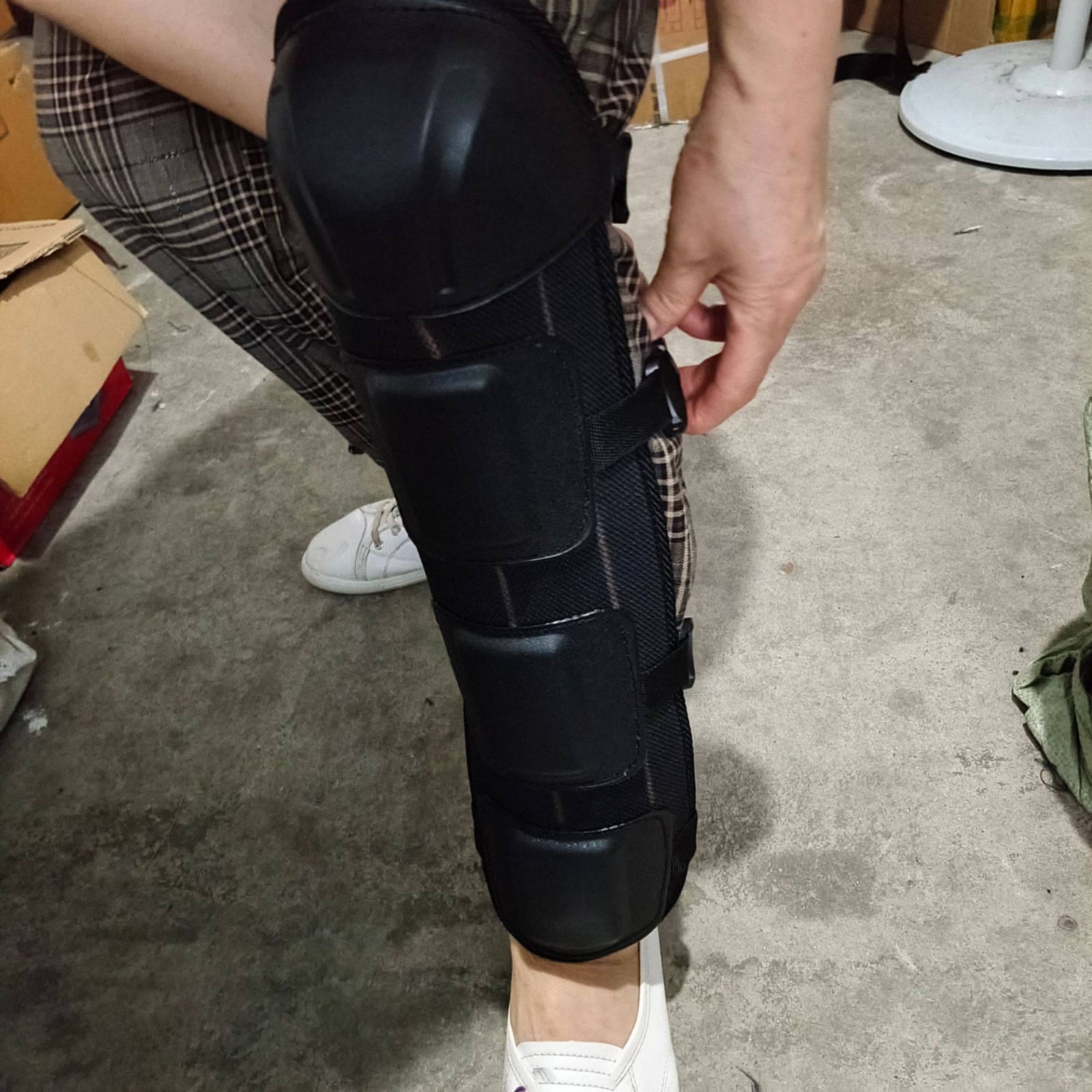 Knee Shin Guard Hard Shell Mot - Knee Guard Hard avis et prix