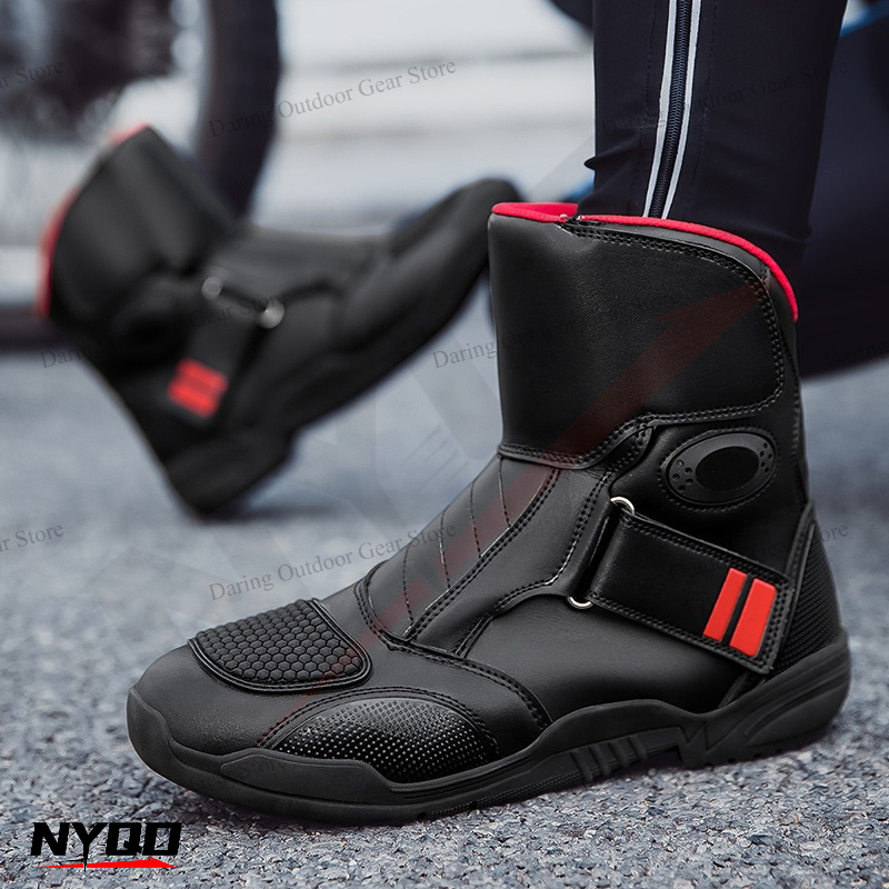 Motorcycle Boots Riding Shoes  - Motorcycle Gear For Plus Size Women avis et prix