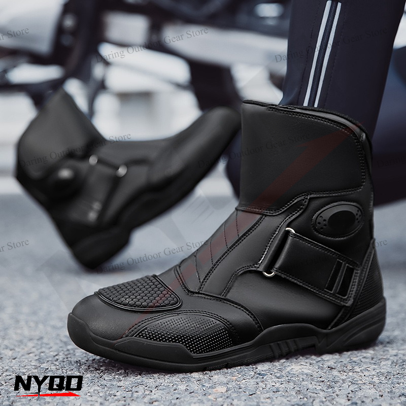 Motorcycle Boots Riding Shoes  - Motorcycle Gear For Plus Size Women avis et prix