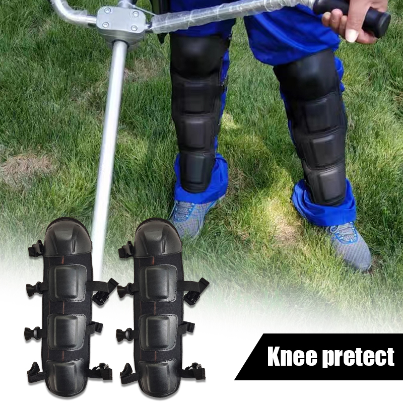 2Pcs Black Leg Protector With  - Knee Guard Hard avis et prix