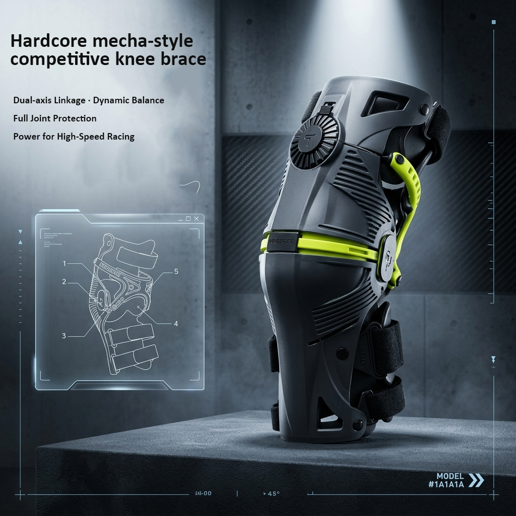 Adjustable Motocross Knee Guar - Motorcycle Gear Slipping avis et prix