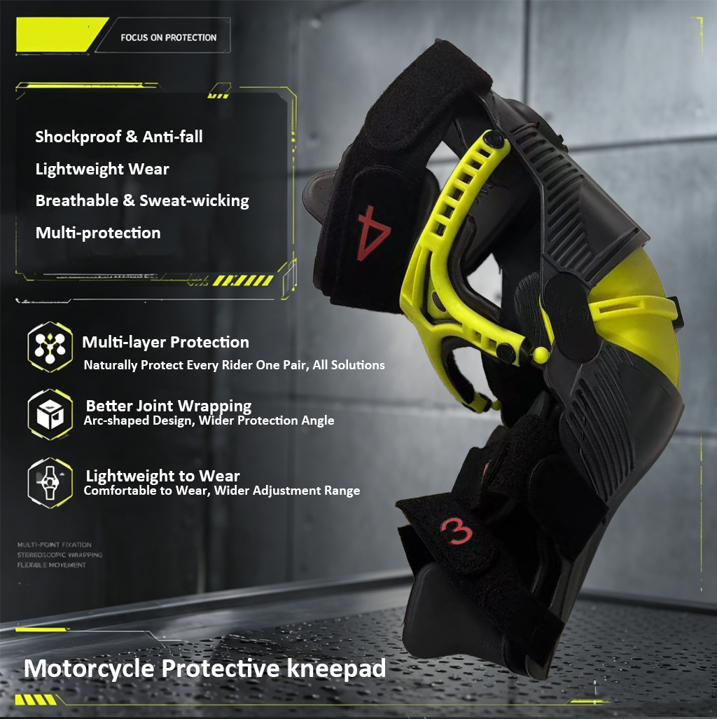 Adjustable Motocross Knee Guar - Motorcycle Gear Slipping avis et prix