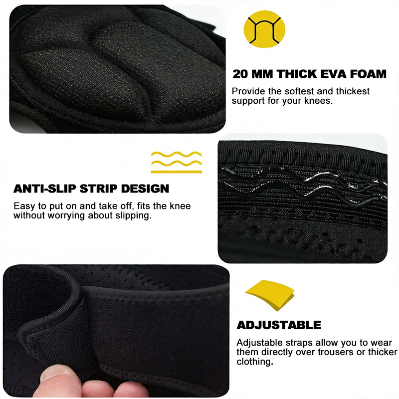 SSUNTAK Thickened Anti-Collisi - Knee Guard Hard avis et prix