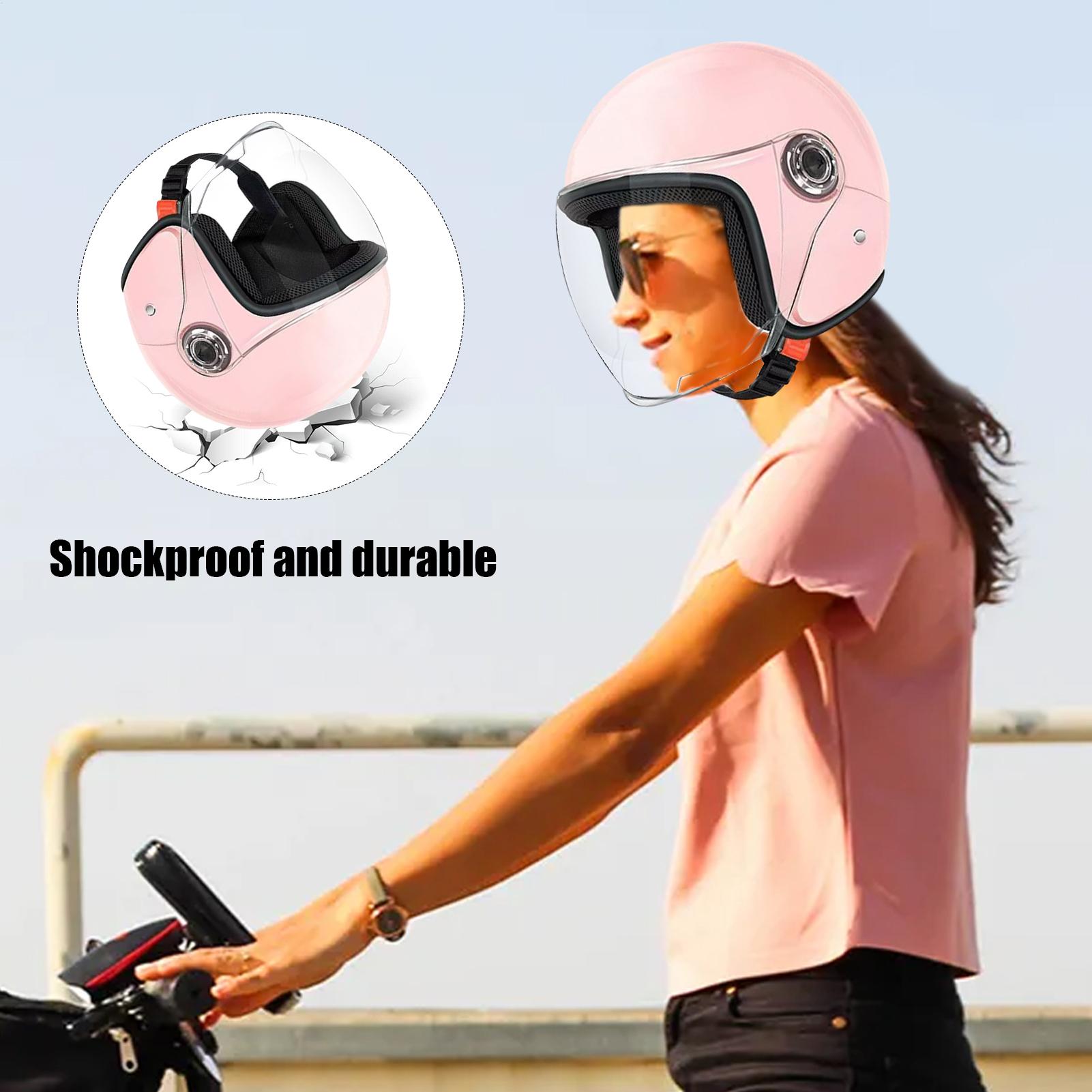 Motorcycle Half Face Helmets B - Motorcycle Gear For Winter avis et prix
