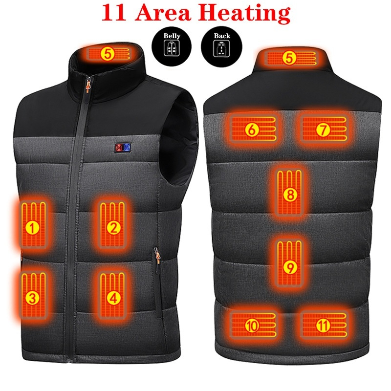 Heated Vest Unisex Charging He - Motorcycle Gear Zone avis et prix